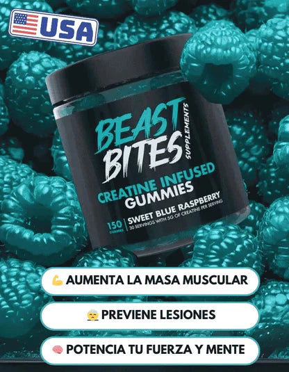 BEAST BITES Gomitas de Creatina