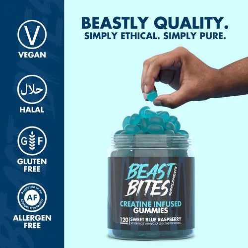 BEAST BITES Gomitas de Creatina