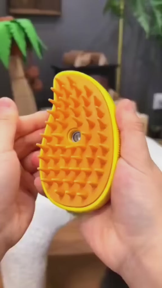 Cepillo Para Mascotas A Vapor Recargable